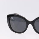 DOLCE&GABBANA Sunglasses Plastic Black Gold Auth BA14526-4