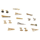 Burberrys Christian Dior Celine Saint Laurent Cuffs 10 Set Gold Auth BA14532-1