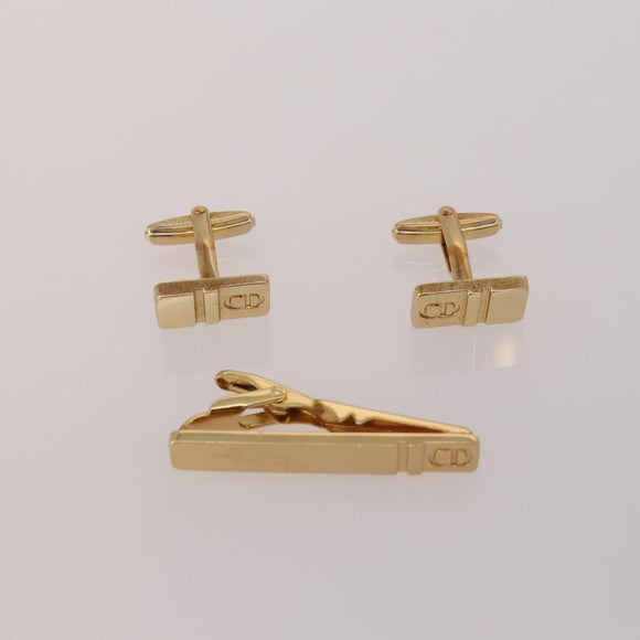 Burberrys Christian Dior Celine Saint Laurent Cuffs 10 Set Gold Auth BA14532