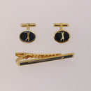 Burberrys Christian Dior Celine Saint Laurent Cuffs 10 Set Gold Auth BA14532-4