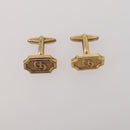Burberrys Christian Dior Celine Saint Laurent Cuffs 10 Set Gold Auth BA14532-7