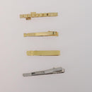 Burberrys Christian Dior Celine Saint Laurent Cuffs 10 Set Gold Auth BA14532-9