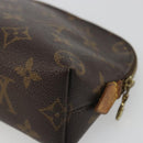 LOUIS VUITTON Monogram Pochette Cosmetic PM Pouch M43998 LV Auth BA14535-15