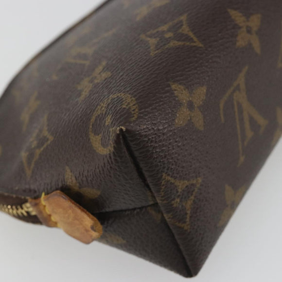 LOUIS VUITTON Monogram Pochette Cosmetic PM Pouch M43998 LV Auth BA14535