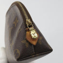 LOUIS VUITTON Monogram Pochette Cosmetic PM Pouch M43998 LV Auth BA14535-8