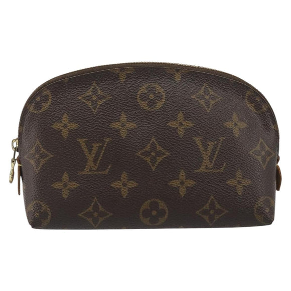 LOUIS VUITTON Monogram Pochette Cosmetic PM Pouch M43998 LV Auth BA14535
