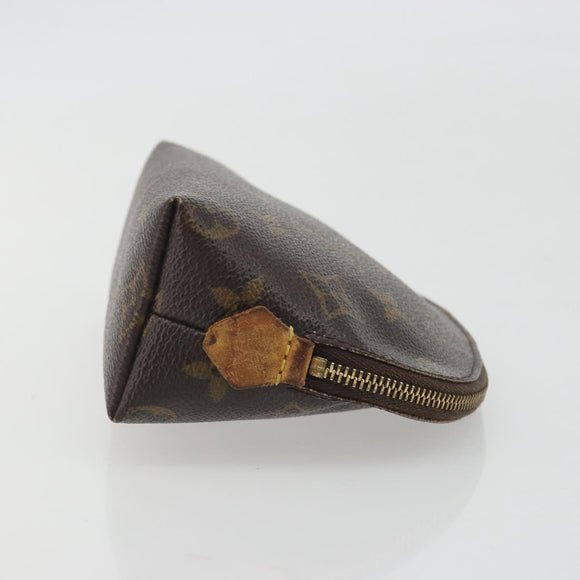 LOUIS VUITTON Monogram Pochette Cosmetic PM Pouch M43998 LV Auth BA14535