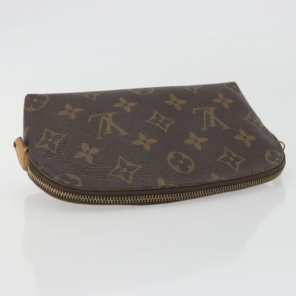 LOUIS VUITTON Monogram Pochette Cosmetic PM Pouch M43998 LV Auth BA14535
