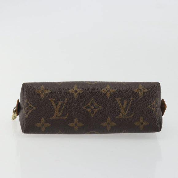 LOUIS VUITTON Monogram Pochette Cosmetic PM Pouch M43998 LV Auth BA14535