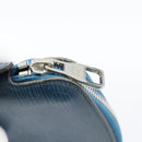 LOUIS VUITTON Epi Organizer Atholl Clutch Bag Blue M60731 LV Auth BA14536-9