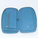 LOUIS VUITTON Epi Organizer Atholl Clutch Bag Blue M60731 LV Auth BA14536-10