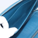 LOUIS VUITTON Epi Organizer Atholl Clutch Bag Blue M60731 LV Auth BA14536-19