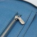 LOUIS VUITTON Epi Organizer Atholl Clutch Bag Blue M60731 LV Auth BA14536-21