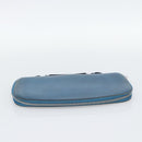 LOUIS VUITTON Epi Organizer Atholl Clutch Bag Blue M60731 LV Auth BA14536-4