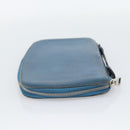 LOUIS VUITTON Epi Organizer Atholl Clutch Bag Blue M60731 LV Auth BA14536-5