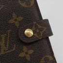 LOUIS VUITTON Monogram Agenda PM Day Planner Cover R20005 LV Auth BA14537-12