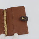 LOUIS VUITTON Monogram Agenda PM Day Planner Cover R20005 LV Auth BA14537-14
