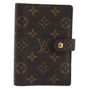 LOUIS VUITTON Monogram Agenda PM Day Planner Cover R20005 LV Auth BA14537-2
