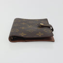 LOUIS VUITTON Monogram Agenda PM Day Planner Cover R20005 LV Auth BA14537-7