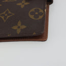 LOUIS VUITTON Monogram Agenda PM Day Planner Cover R20005 LV Auth BA14537-8