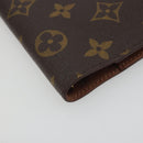LOUIS VUITTON Monogram Agenda PM Day Planner Cover R20005 LV Auth BA14537-9