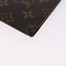 LOUIS VUITTON Monogram Agenda Poche Note Cover R20503 LV Auth BA14538-10