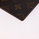 LOUIS VUITTON Monogram Agenda Poche Note Cover R20503 LV Auth BA14538-11