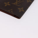 LOUIS VUITTON Monogram Agenda Poche Note Cover R20503 LV Auth BA14538-9