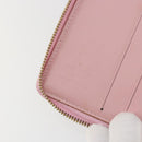 LOUIS VUITTON Monogram Vernis Bloom Coin Purse Marshmallow Pink LV Auth BA14539-17
