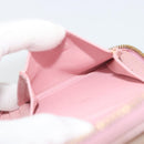 LOUIS VUITTON Monogram Vernis Bloom Coin Purse Marshmallow Pink LV Auth BA14539-10