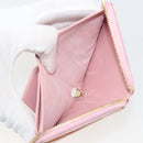 LOUIS VUITTON Monogram Vernis Bloom Coin Purse Marshmallow Pink LV Auth BA14539-11