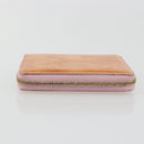 LOUIS VUITTON Monogram Vernis Bloom Coin Purse Marshmallow Pink LV Auth BA14539-5