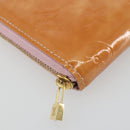 LOUIS VUITTON Monogram Vernis Bloom Coin Purse Marshmallow Pink LV Auth BA14539-14
