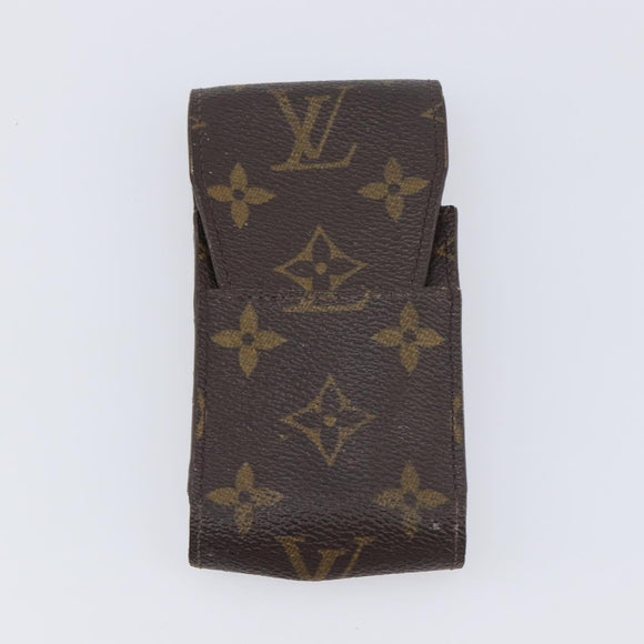 LOUIS VUITTON Monogram Damier Ebene Etui Cigarette Case 3 Set LV Auth BA14540