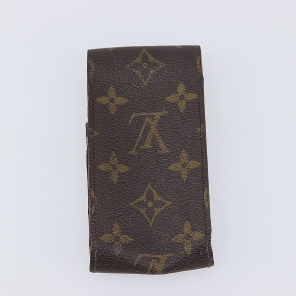 LOUIS VUITTON Monogram Damier Ebene Etui Cigarette Case 3 Set LV Auth BA14540