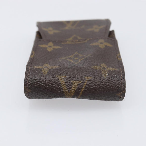 LOUIS VUITTON Monogram Damier Ebene Etui Cigarette Case 3 Set LV Auth BA14540