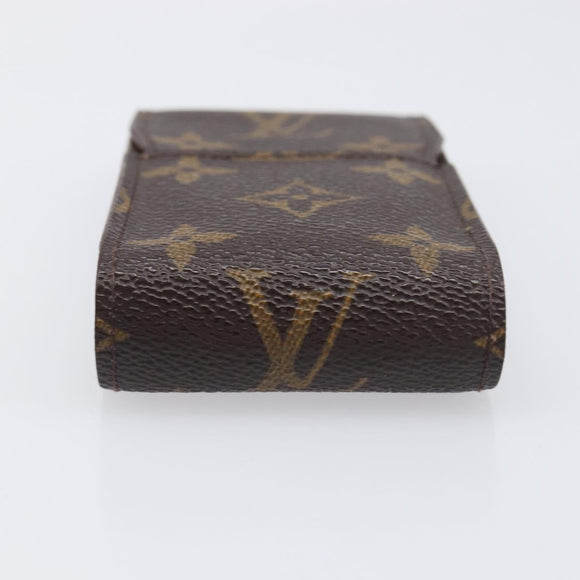 LOUIS VUITTON Monogram Damier Ebene Etui Cigarette Case 3 Set LV Auth BA14540