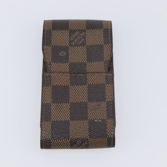 LOUIS VUITTON Monogram Damier Ebene Etui Cigarette Case 3 Set LV Auth BA14540