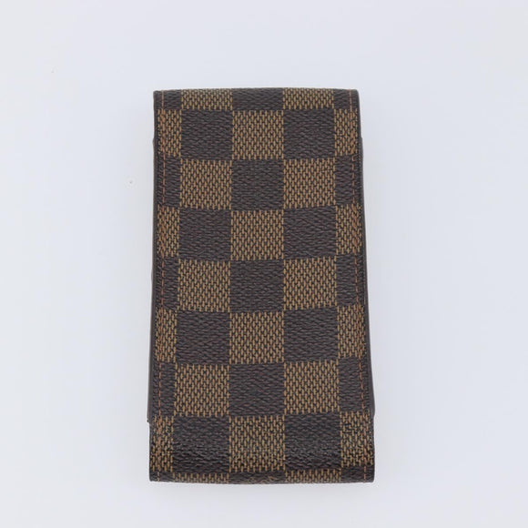 LOUIS VUITTON Monogram Damier Ebene Etui Cigarette Case 3 Set LV Auth BA14540