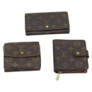 LOUIS VUITTON Monogram Wallet Small Items 6 Set LV Auth BA14543-2