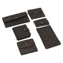 LOUIS VUITTON Monogram Wallet 6 Set LV Auth BA14544-1