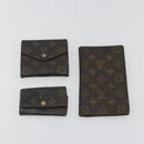 LOUIS VUITTON Monogram Wallet 6 Set LV Auth BA14544-18