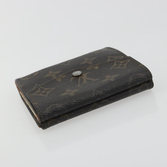 LOUIS VUITTON Monogram Wallet 6 Set LV Auth BA14544