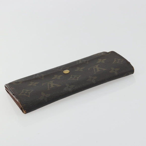 LOUIS VUITTON Monogram Wallet 6 Set LV Auth BA14544