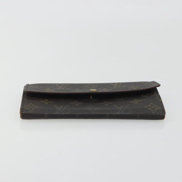 LOUIS VUITTON Monogram Wallet 6 Set LV Auth BA14544