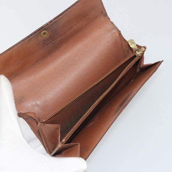 LOUIS VUITTON Monogram Wallet 6 Set LV Auth BA14544