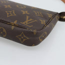 LOUIS VUITTON Monogram Pochette Accessoires Pouch M51980 LV Auth BA14545-14