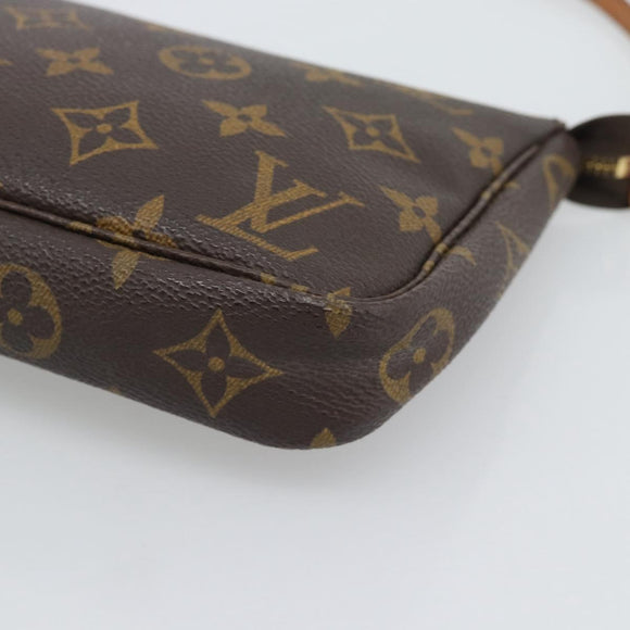 LOUIS VUITTON Monogram Pochette Accessoires Pouch M51980 LV Auth BA14545