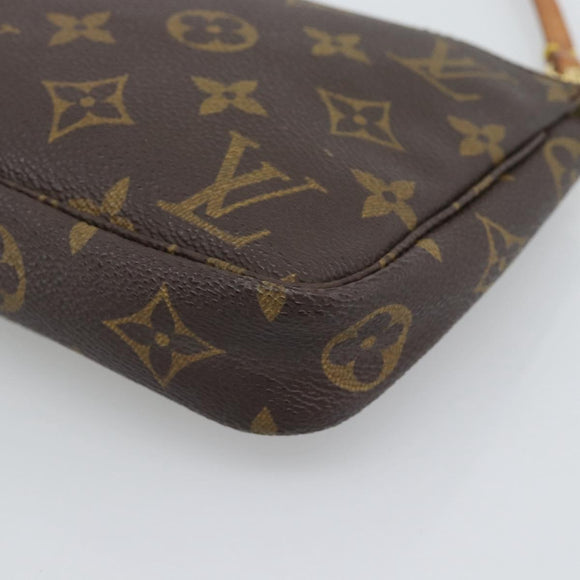 LOUIS VUITTON Monogram Pochette Accessoires Pouch M51980 LV Auth BA14545