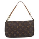 LOUIS VUITTON Monogram Pochette Accessoires Pouch M51980 LV Auth BA14545-13